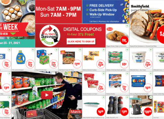 Marc’s Weekly Circular Aug 25 – Aug 31, 2021