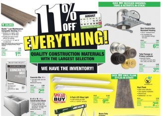 Menards Weekly Ad Aug 12 – Aug 21, 2021