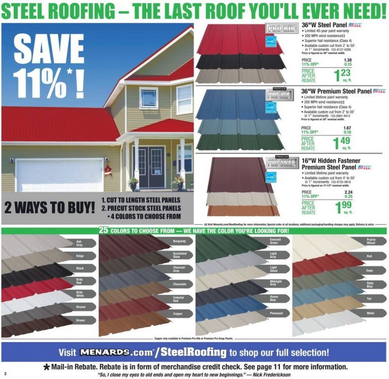 Menards Weekly Ad Aug 12 Aug 21, 2021