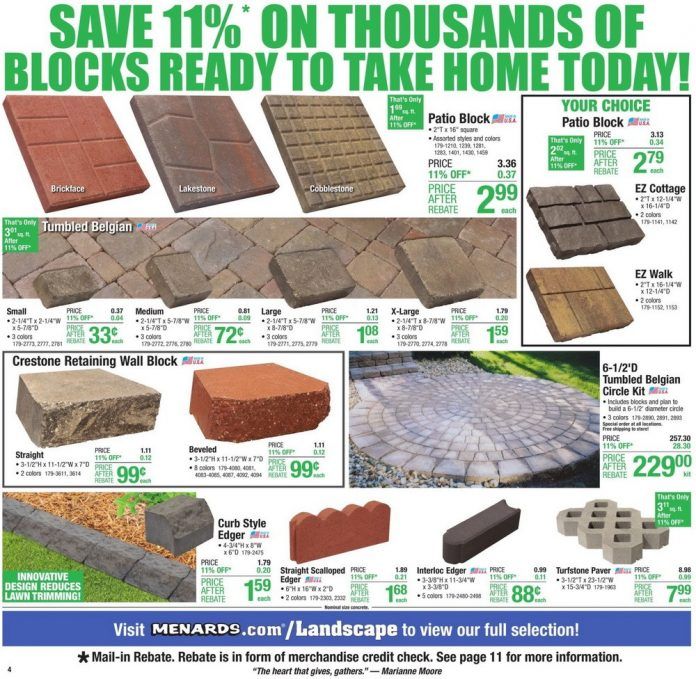 Menards Weekly Ad Aug 12 Aug 21, 2021