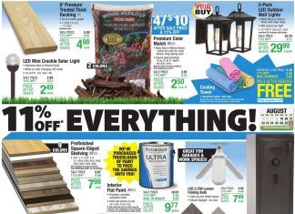 Menards Weekly Ad Aug 19 – Aug 28, 2021
