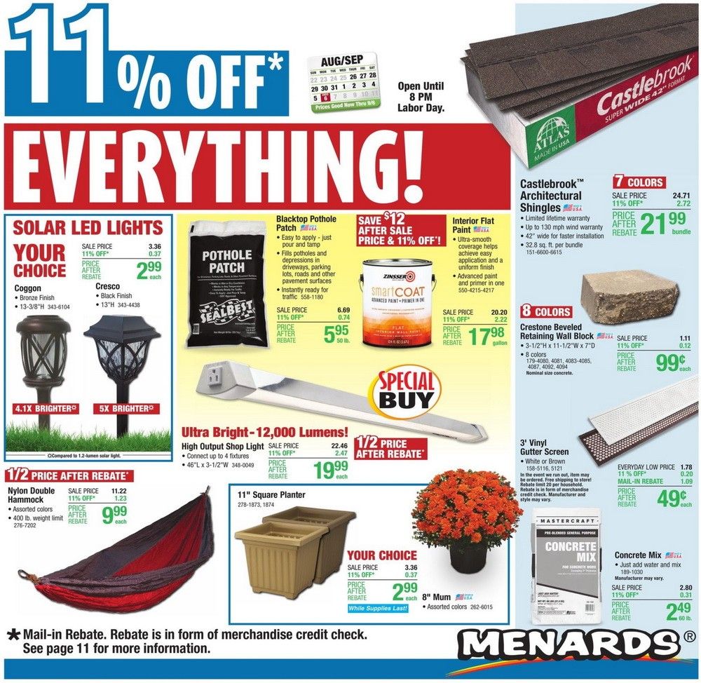 Menards Weekly Ad 2025 Willa Julianne