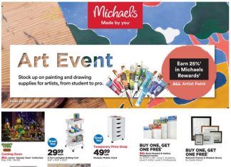 Michaels Weekly Ad Aug 22 – Aug 28, 2021
