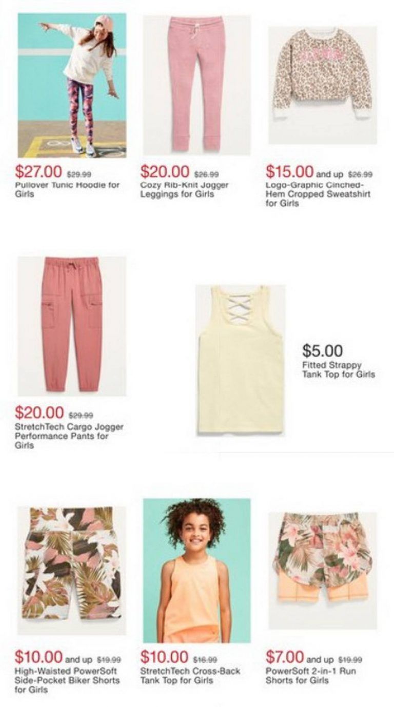 Old Navy Weekly Ad Aug 03 Aug 09, 2021