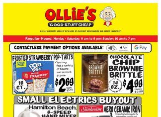Ollie’s Weekly Ad Aug 19 – Aug 25, 2021