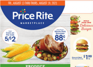 Price Rite Weekly Ad Aug 13 – Aug 19, 2021