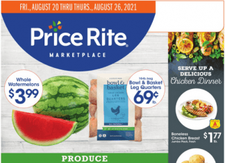 Price Rite Weekly Ad Aug 20 – Aug 26, 2021
