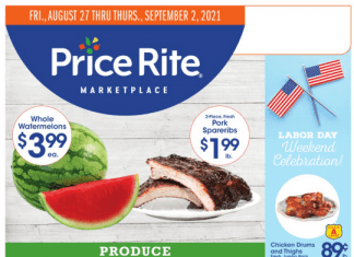 Price Rite Weekly Ad Aug 27 – Sep 02, 2021