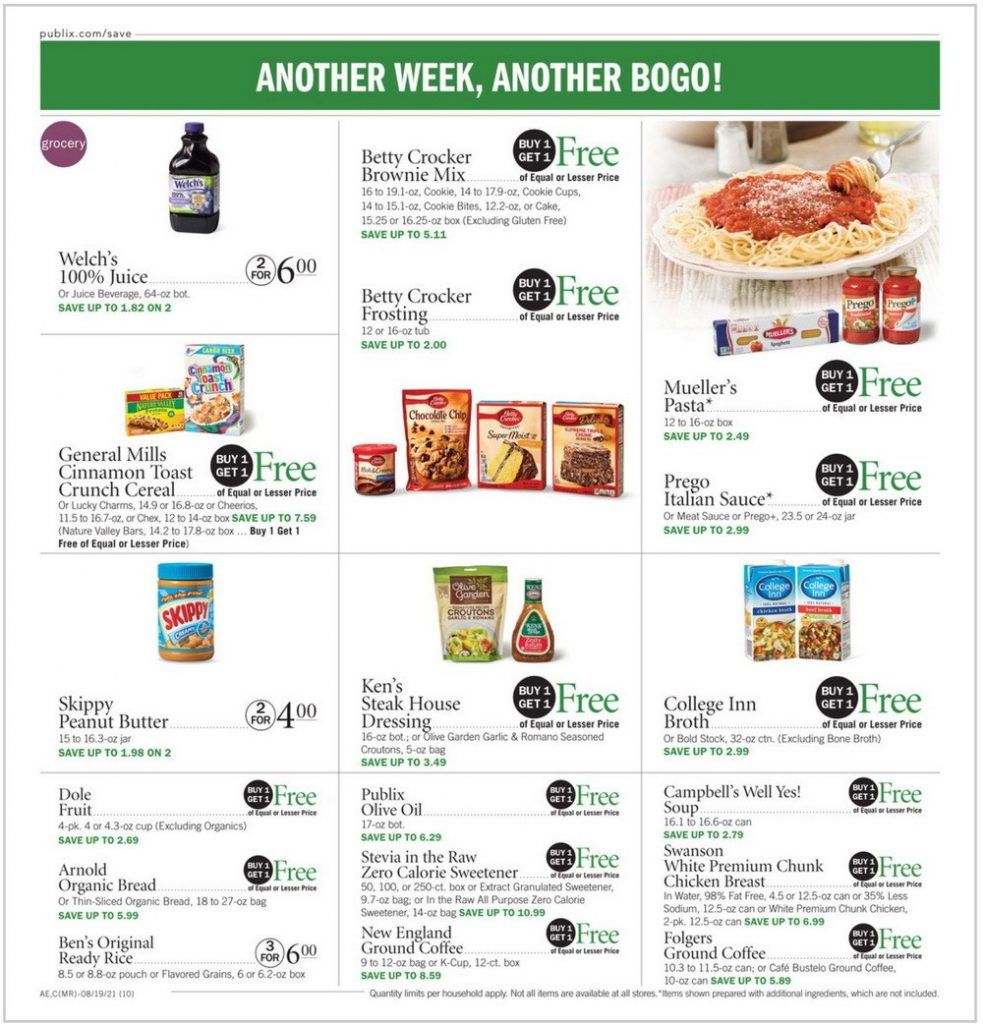 Publix Weekly Ad Aug 18 – Aug 24, 2021 - Part 4