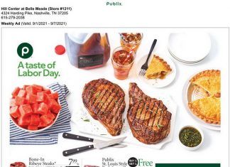 Publix Weekly Ad Sep 01 – Sep 07, 2021