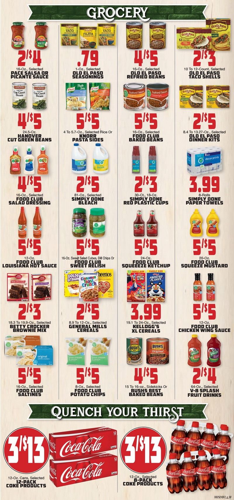 Quality Foods Weekly Ad Aug 25 Aug 31, 2021