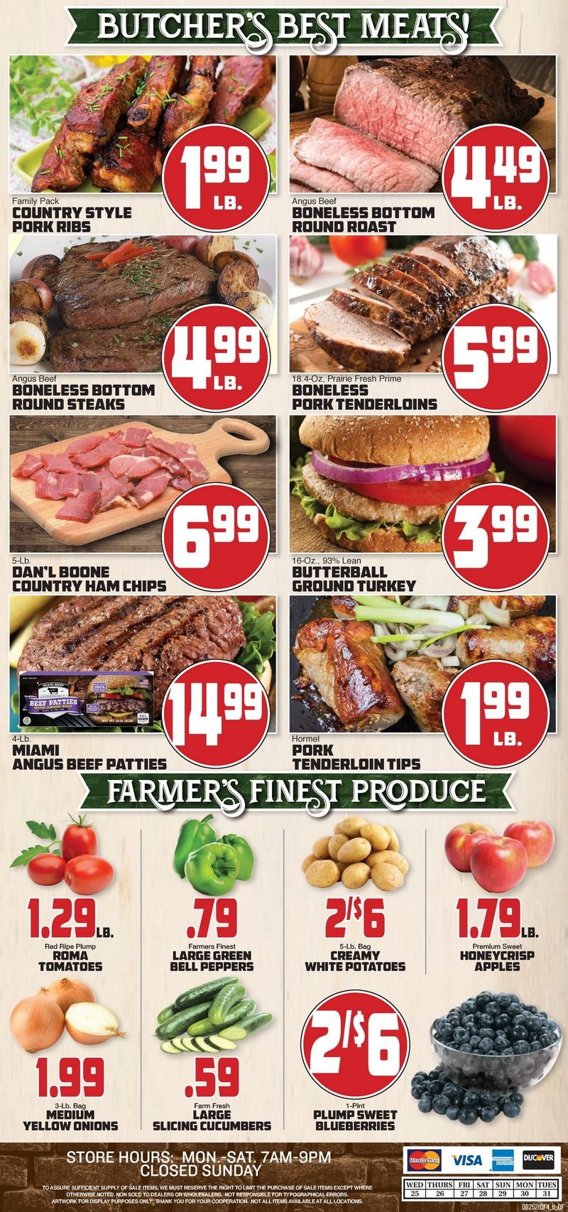 Quality Foods Weekly Ad Aug 25 Aug 31, 2021