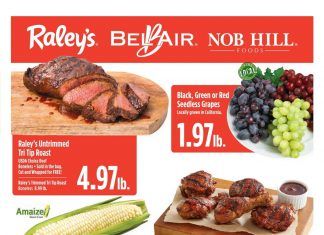Raley’s Supermarkets Weekly Ad Aug 04 – Aug 10, 2021