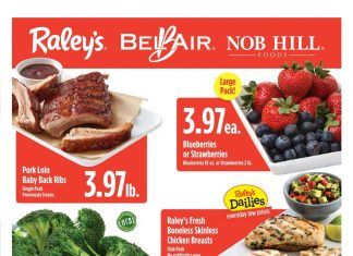 Raley’s Supermarkets Weekly Ad Aug 11 – Aug 17, 2021
