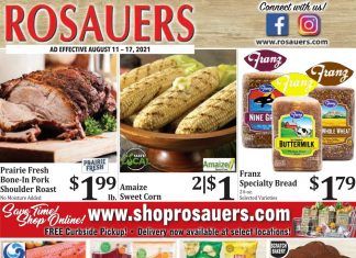 Rosauers Weekly Ad Aug 11 – Aug 17, 2021