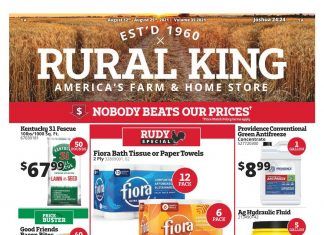 Rural King Weekly Ad Aug 12 – Aug 25, 2021