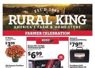 Rural King Weekly Ad Aug 26 – Sep 08, 2021