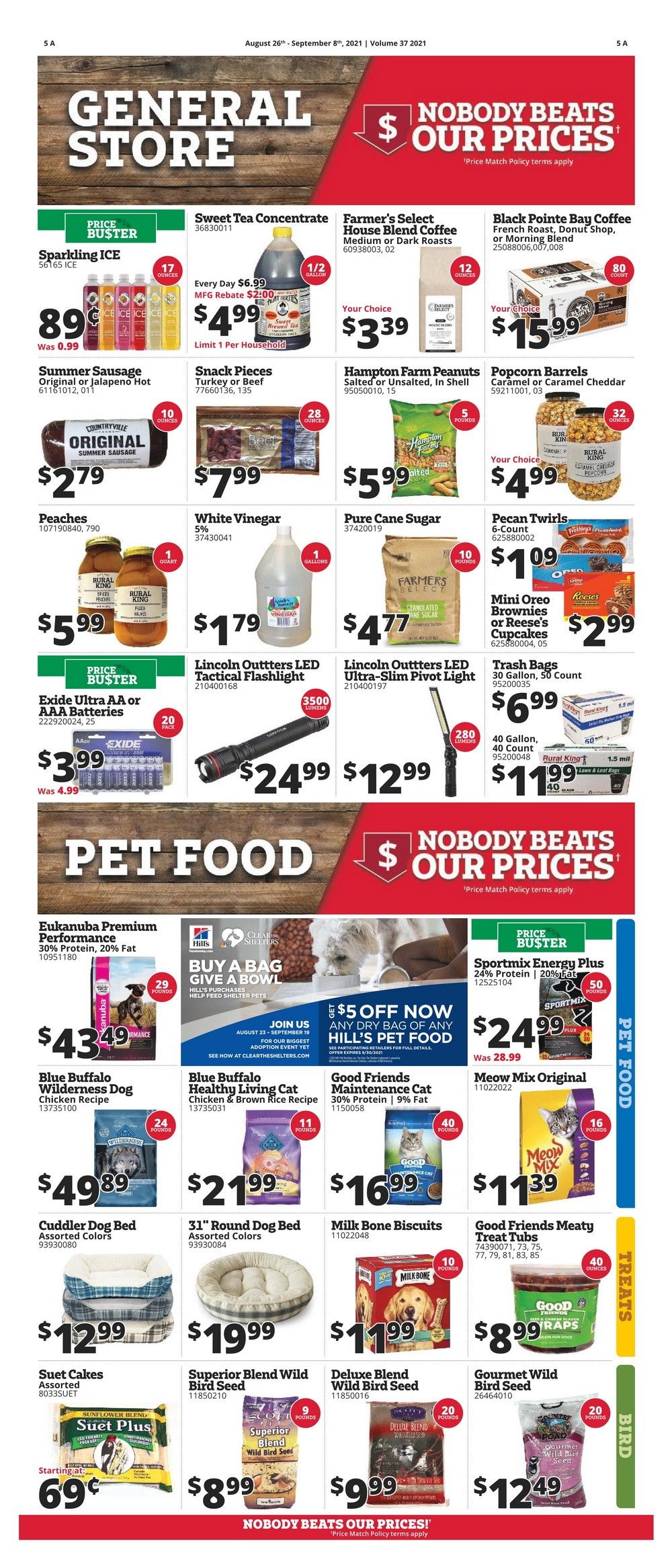 Rural King Weekly Ad Aug 26 Sep 08, 2021