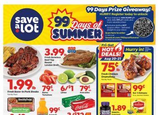 Save A Lot Weekly Ad Aug 18 – Aug 24, 2021