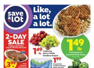 Save A Lot Weekly Ad Aug 25 – Aug 31, 2021