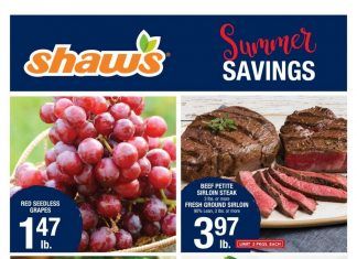 Shaw’s Weekly Ad Aug 06 – Aug 12, 2021