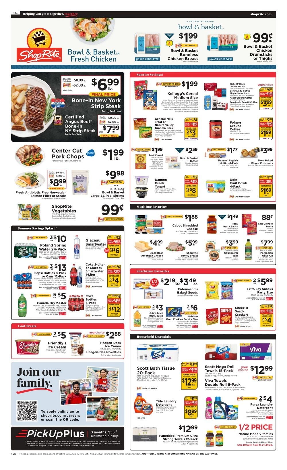 ShopRite Weekly Ad Aug 15 Aug 21, 2021