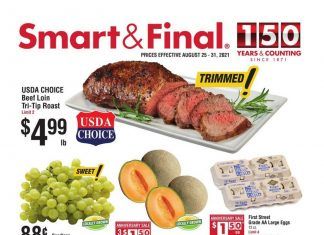 Smart & Final Weekly Ad Aug 25 – Aug 31, 2021