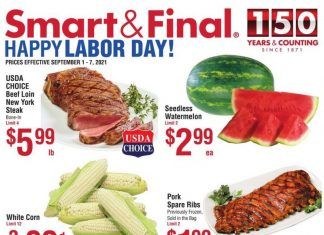 Smart & Final Weekly Ad Sep 01 – Sep 07, 2021