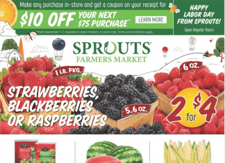 Sprouts Weekly Ad Sep 01 – Sep 07, 2021