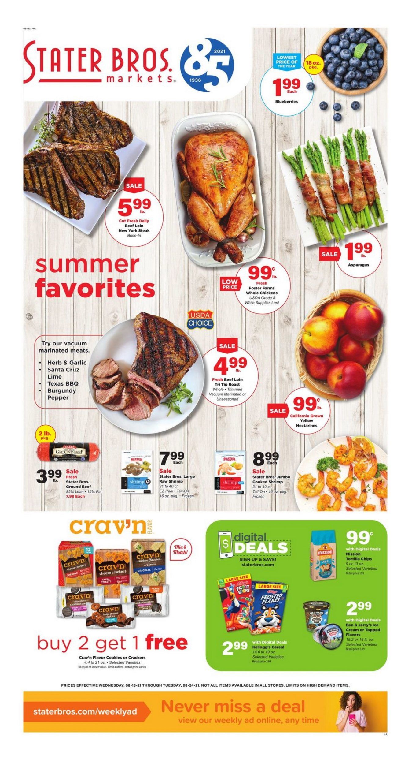 Stater Brothers Weekly Specials - 21r9iu9