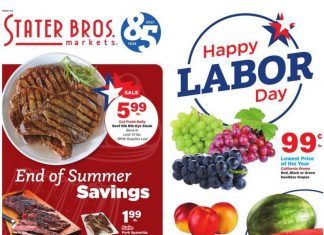 Stater Bros Weekly Ad Sep 01 – Sep 07, 2021