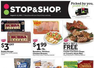 Stop & Shop Weekly Ad Aug 06 – Aug 12, 2021