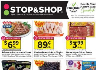 Stop & Shop Weekly Ad Aug 13 – Aug 19, 2021