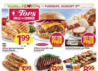 Tops Weekly Ad Aug 01 – Aug 07, 2021