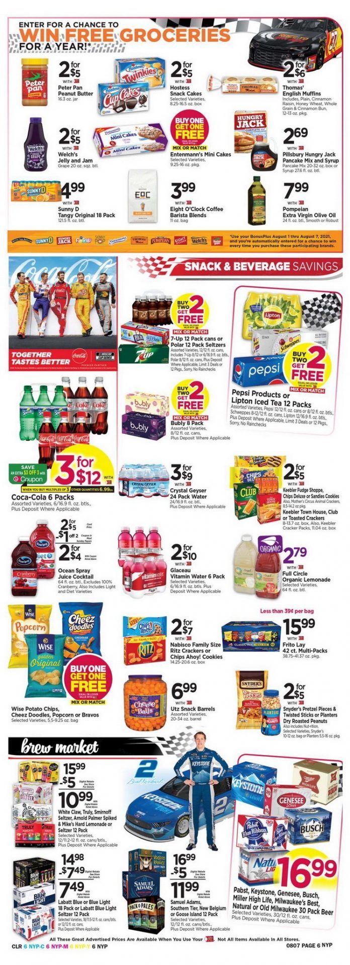 Tops Weekly Ad Aug 01 Aug 07, 2021