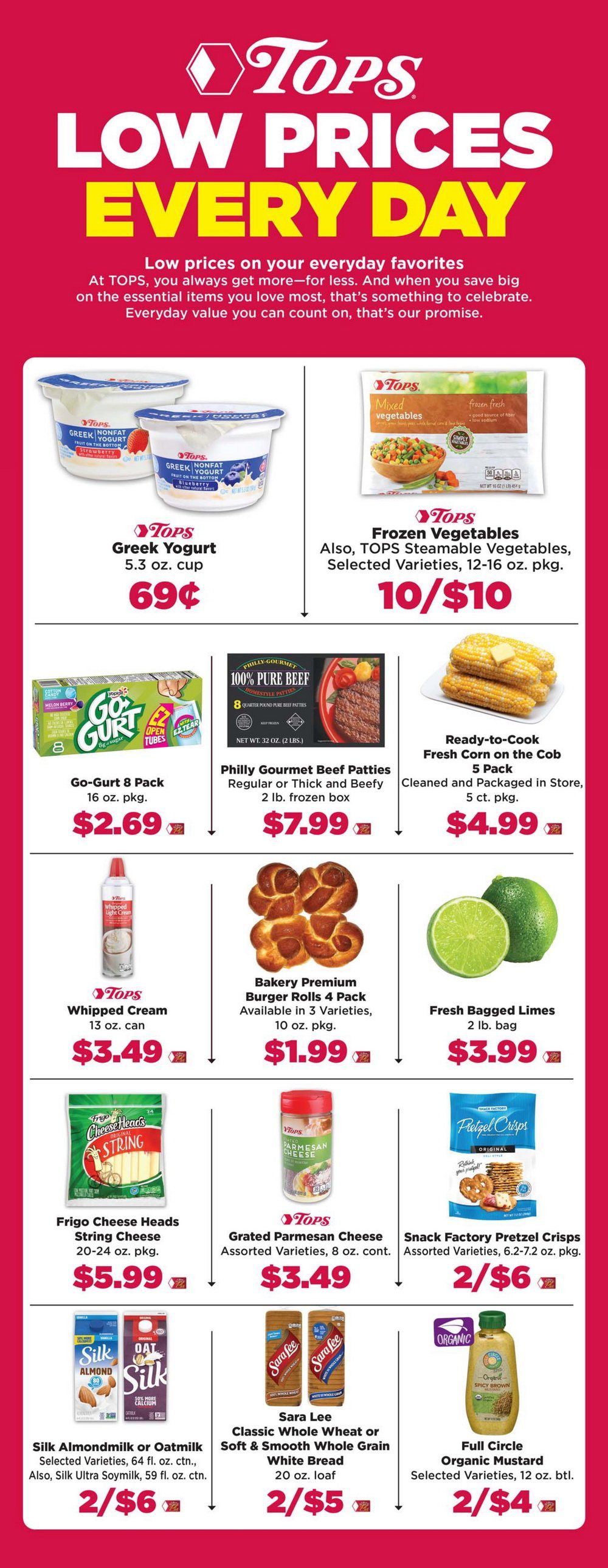 Tops Weekly Ad Aug 08 Aug 14, 2021