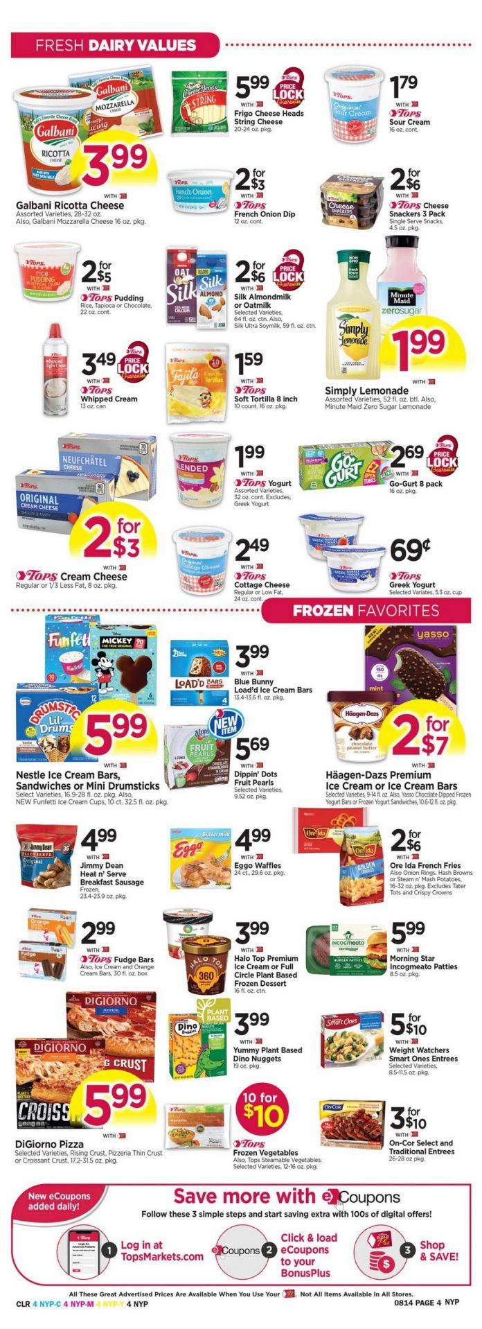 Tops Weekly Ad Aug 08 Aug 14, 2021