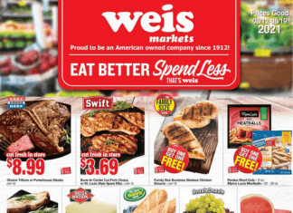 Weis Markets Weekly Ad Aug 12 – Aug 19, 2021