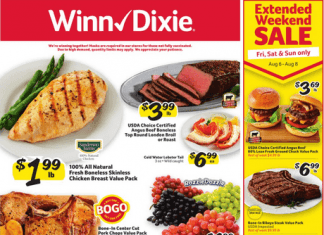 Winn-Dixie Weekly Ad Aug 04 – Aug 10, 2021