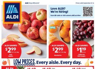 ALDI Weekly Ad Sep 08 – Sep 14, 2021