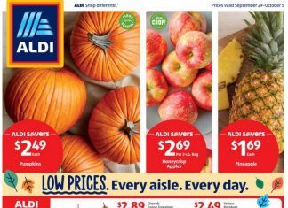 ALDI Weekly Ad Sep 29 – Oct 05, 2021 (Halloween Promotion Included)