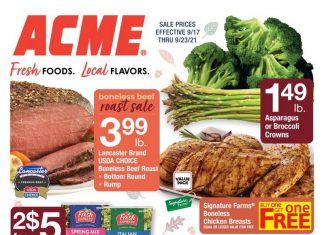 Acme Weekly Ad Sep 17 – Sep 23, 2021 (Halloween Promotion Included)