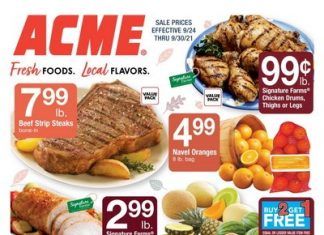 Acme Weekly Ad Sep 24 – Sep 30, 2021