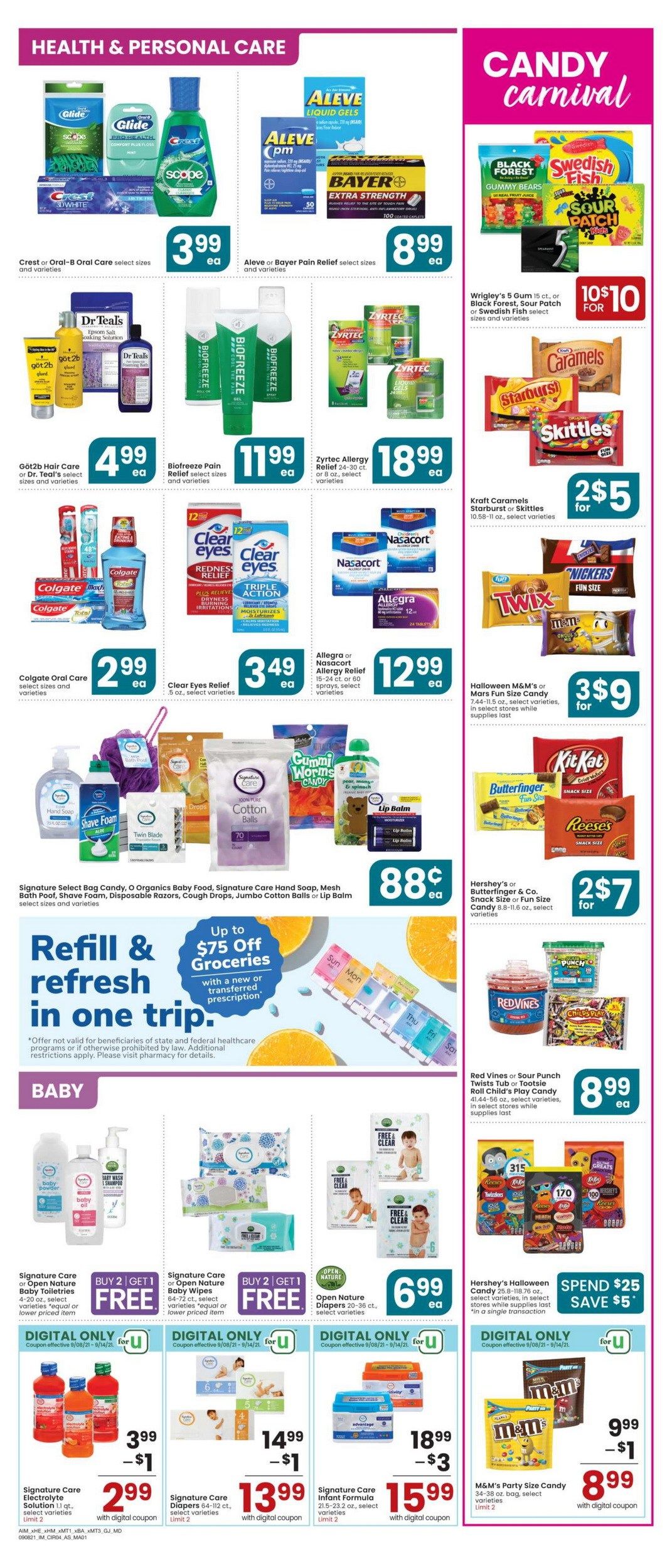 Albertsons Weekly Ad Sep 08 Sep 14, 2021