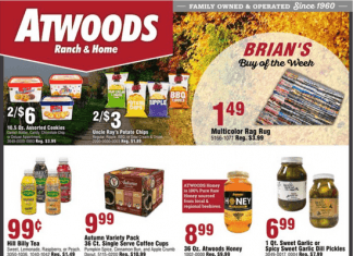 Atwoods Weekly Ad Sep 29 – Oct 10, 2021