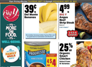 Big Y Weekly Ad Sep 16 – Sep 22, 2021