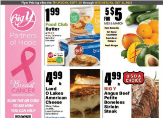 Big Y Weekly Ad Sep 30 – Oct 06, 2021