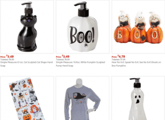 Boscov’s Halloween Flyer Sale