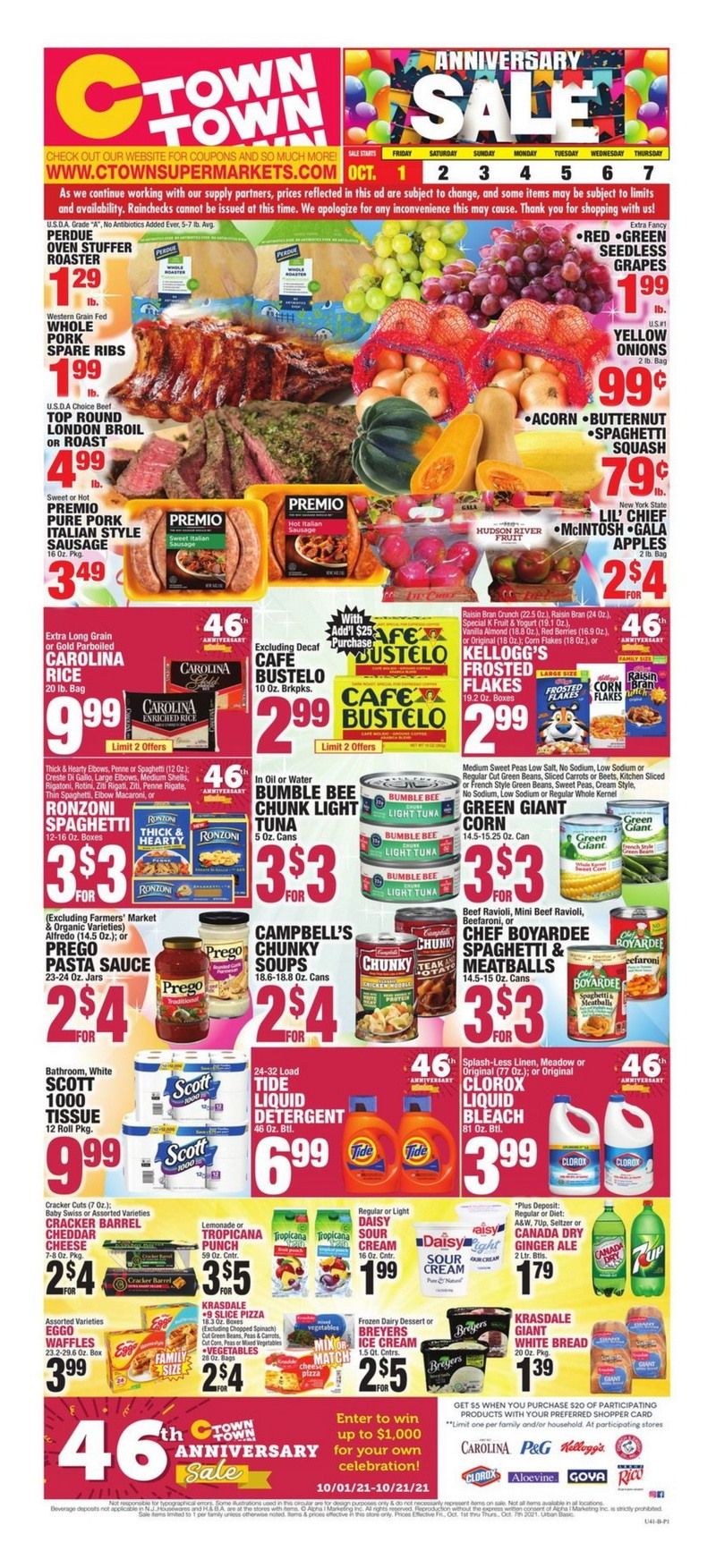 CTown Weekly Ad Oct 01 Oct 07, 2021