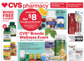 CVS Weekly Ad Sep 26 – Oct 02, 2021